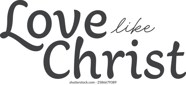 Fast, Pray, Give – Simple Lent Season Calligraphy. Christian Lent Typography Design for print or use as poster, card, flyer, tattoo or T Shirt Design