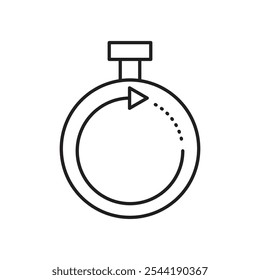 Fast processing icon. isolated vector icon.