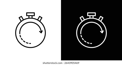 Fast processing icon symbol concept for graphic design, Website, UI. EPS