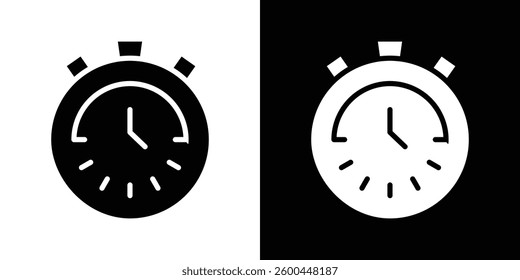 Fast processing icons vectors set in solid style.