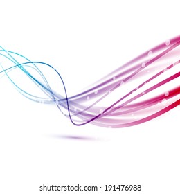 Fast rapid speed connection abstract lines. Vector illustration