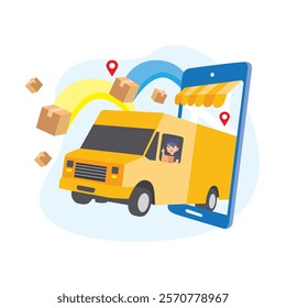 Fast and Reliable Delivery Service Experience
