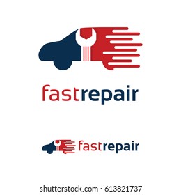 Fast Repair Logo Template Design