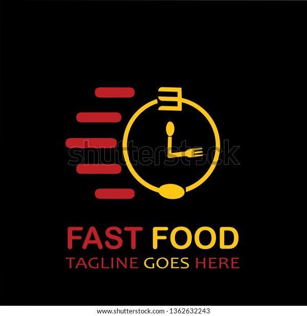 Fast Response Fast Food logo for restaurant\
logos, cafes and catering