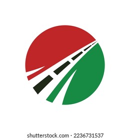 Symbol für das schnelle Straßenlogo