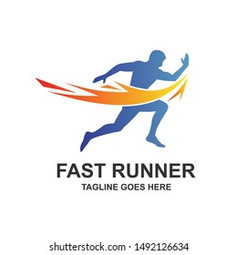Fast Runner Sport Logo Design