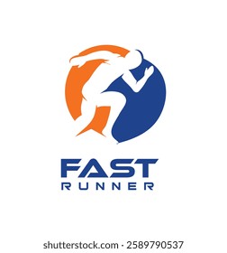Fast Running Logo Design Concept