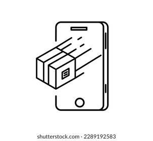 fast and safe shipping. fast delivery. cargo package vector design. home delivery. editable vector.

