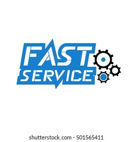 fast service icon design
