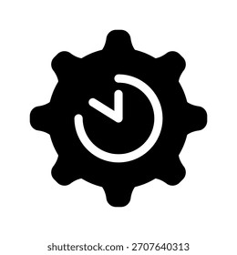 Ilustración de diseño de símbolo de Vector de icono de servicio rápido