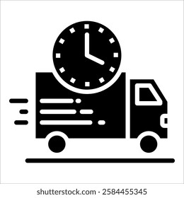 Fast Services Icon Element For Design