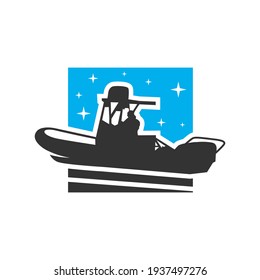 fast ship transportation logo design