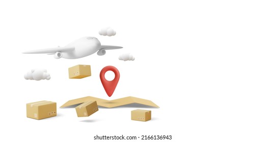 Fast shipping. Concept for fast delivery service. Vector illustration