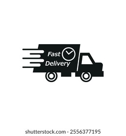 Fast shipping delivery icon. Vector illustratoin.