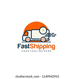Fast Shipping Logo Stock Vector (Royalty Free) 1149942953 | Shutterstock