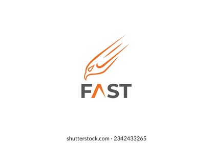 fast shipping logos. falcon logo.