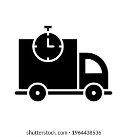 Fast, shipping, stopwatch icon vector image. Can also be used for Delivery and logistics. Suitable for use on web apps, mobile apps and print media.