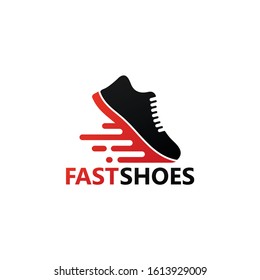 Fast Shoes Logo Template Design