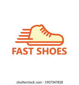 Shoe Sneaker Logo Shoes Trade Arrow Stock Vector (Royalty Free ...