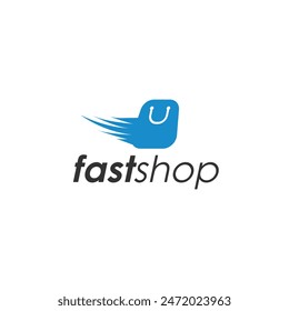 Fast Shop Logo Design Sell