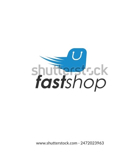 Fast Shop Logo Design Sell