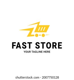 fast shop logo, suitable for those of you who have a sales business
