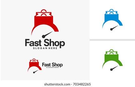 Fast Shop Logo template