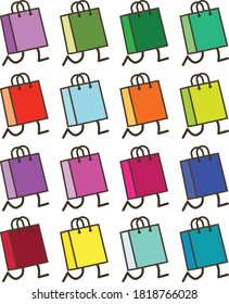 Fast shopping logo template design