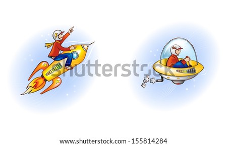 Fast and slow connection illustrations