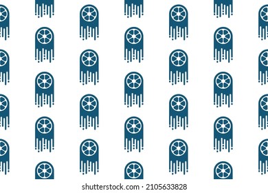 Fast Soccer Seamless Pattern Design. Vector Pattern Template. Repeating geometric pattern illustration of a trendy fast icon with soccer ball emblem. Power speed football kick emblem and soccer symbol