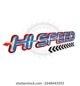 Fast Speed Concept for Design logo and Vector Template.