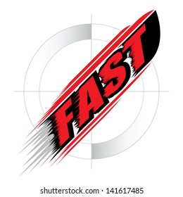 Fast speed Concept vector