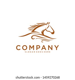 Fast Speed Horse Logo Design Stock Vector (Royalty Free) 1459270268 ...