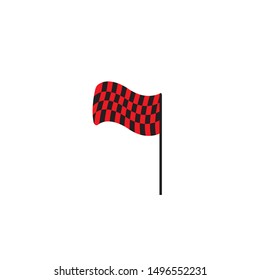 Fast Speed logo designs concept vector, Simple Racing Flag logo template
