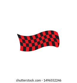 Fast Speed logo designs concept vector, Simple Racing Flag logo template
