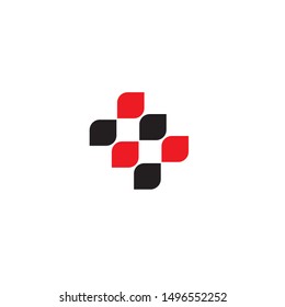 Fast Speed logo designs concept vector, Simple Racing Flag logo template
