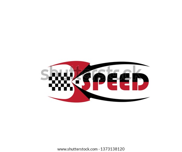 Fast Speed logo designs concept vector, Simple\
Racing Flag logo template -\
Vector\
