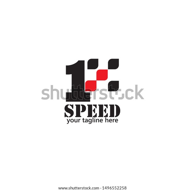 Fast Speed logo designs concept vector, Simple
Racing Flag logo
template
