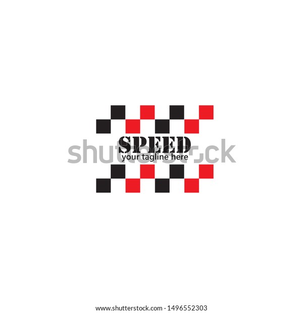 Fast Speed logo designs concept vector, Simple
Racing Flag logo
template
