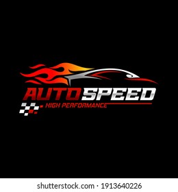 Fast and Speed logo template vector. Automotive Logo Vector Template
