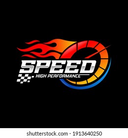 Fast and Speed logo template vector. Automotive Logo Vector Template
