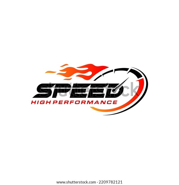 Fast and speed logo
template vector image