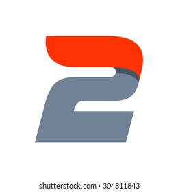 Fast Speed Number Two Logo.