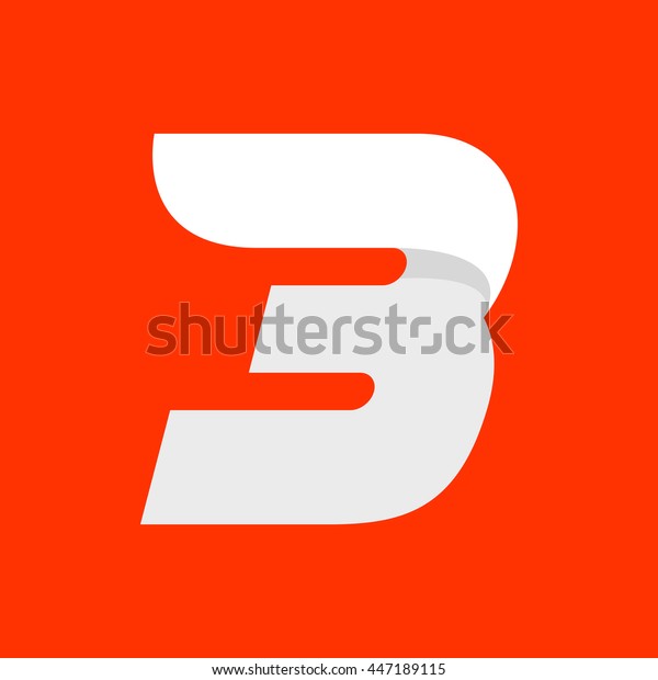 Fast speed sport number  logo. Vector elements\
for sportswear, sports club, app icon, corporate identity, labels\
or posters.