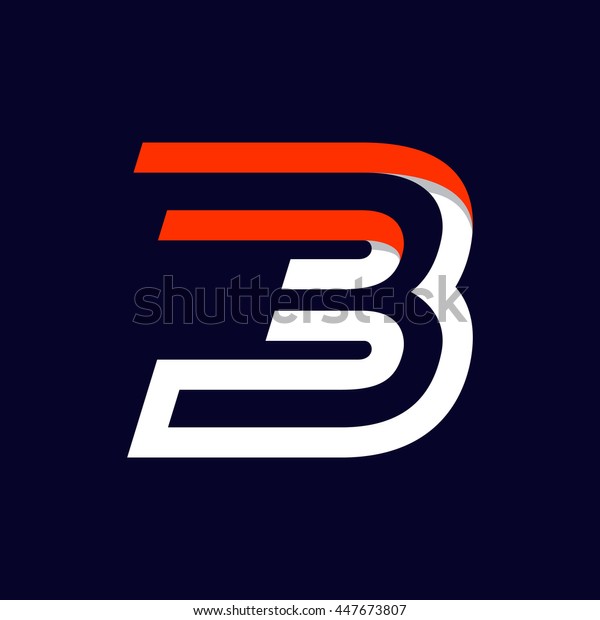 Fast speed sport number three logo on black.\
Vector elements for sportswear, t-shirt, banner, card, labels or\
posters.