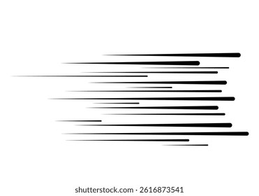 Fast tachometer with speed arrow and auto design includes isolated icon for manga motion line and abstract download pattern in superhero comic background with internet strip and gradient detail