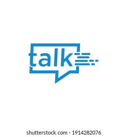 Fast Talk Logo Design Template