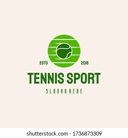 Fast Tennis Ball logo hipster retro vintage vector template, tennis Sport logo