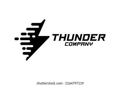 Fast Thunder Lightning Symbol For Data Transfer Logo Or Fast Charging