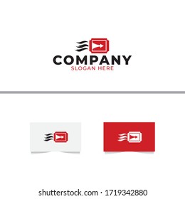 Design-Vorlage für schnelle Ticket-Logos